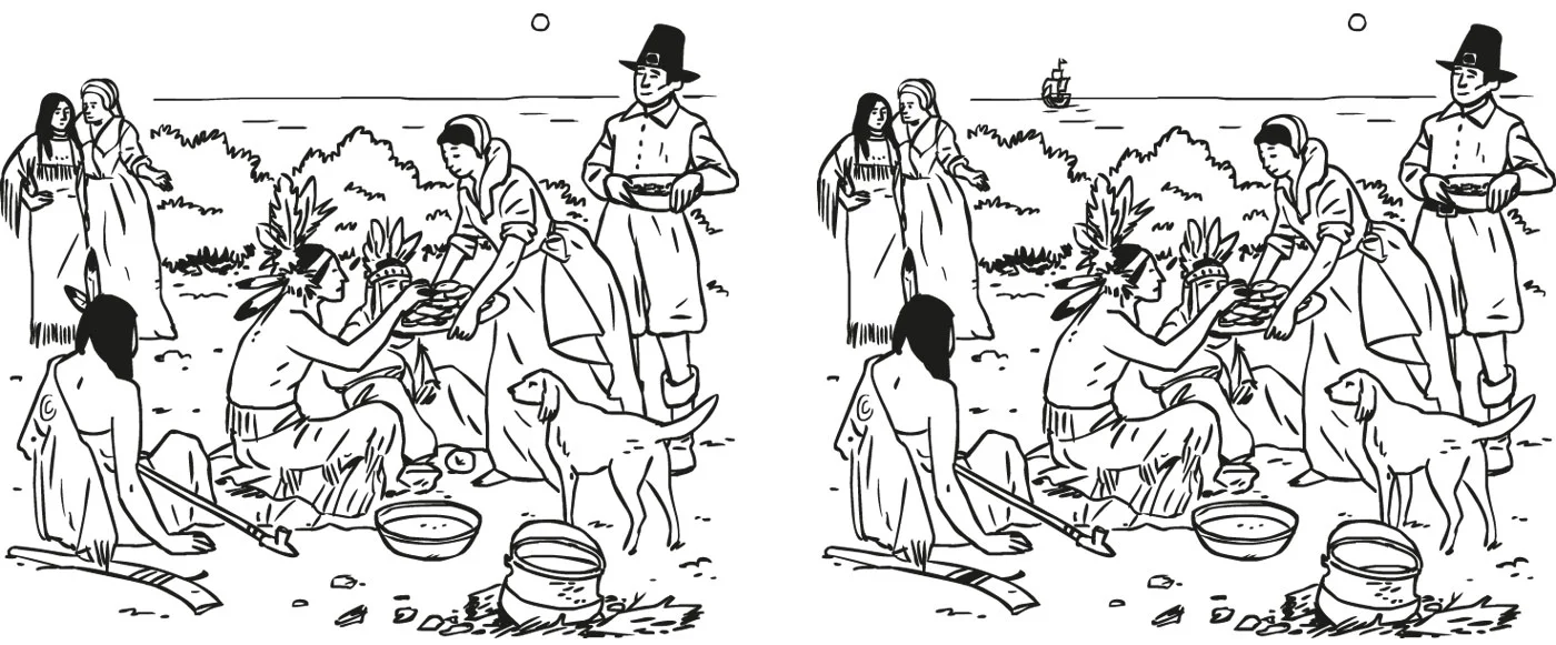 Illustration pour un ouvrage pédagogique d'apprentissage de l'anglais