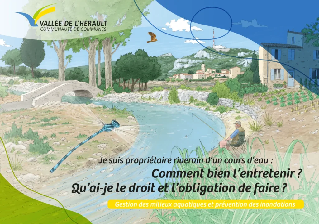Illustration et mise en page d'une brochure pour la communauté de communes Vallée de l'Hérault Illustration et mise en page d'une brochure pour la communauté de communes Vallée de l'Hérault