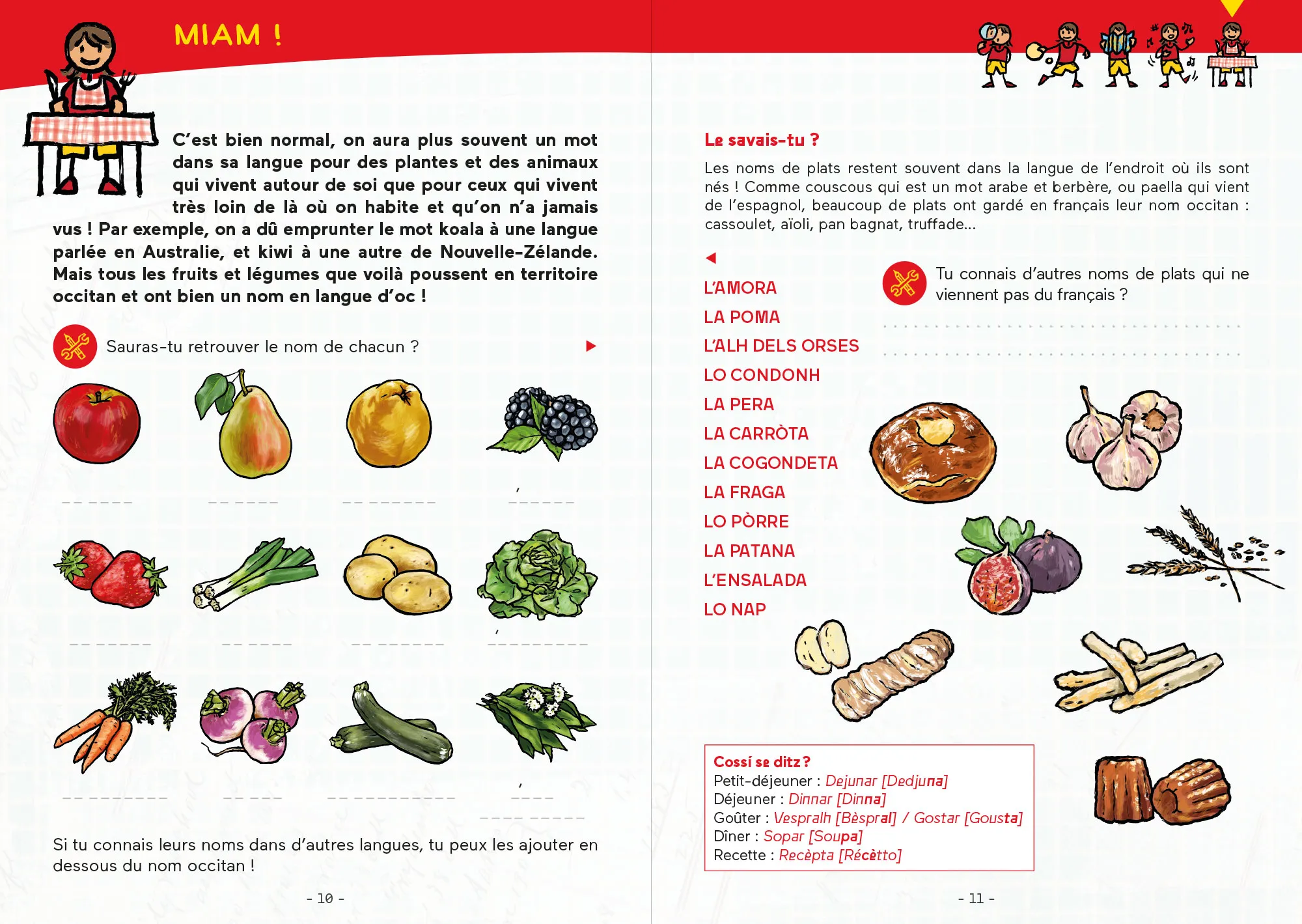 Illustrations jeune public pour le Cirdoc