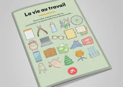 Mise en page et illustration d’un livret d’information pour l’Université de Montpellier.