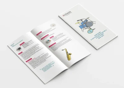 Illustration d'un livret de 24 pages pour Occitanie en Scène