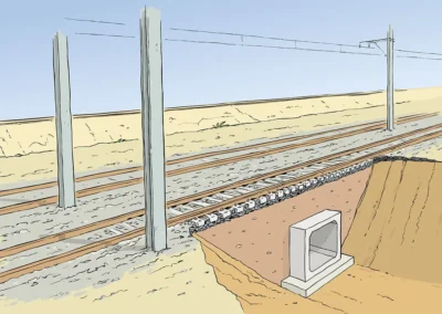 Illustration technique pour SNCF Réseau