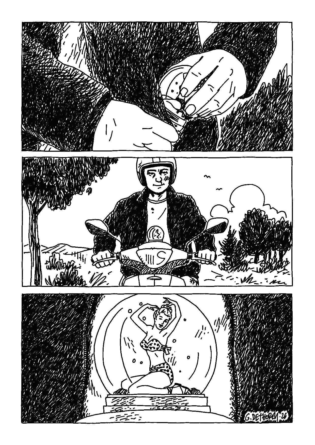 Asphalt Solitude - Fanzine de bande dessinée